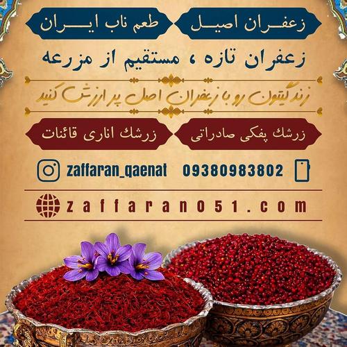 زعفران زرشک قاعنات