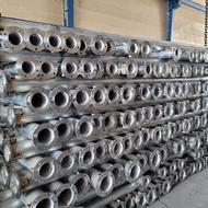 لوله فلنج دار جهت پمپ‌های شناور و شافت و غلاف