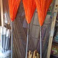 جارو فراشی پلاستیکی و طبیعی