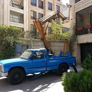 اجاره بالابر لجور جرثقیل نیسان کابیندار پاکتدار سبددار نفربر