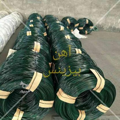 مفتول گالوانیزه روکشدار PVC سیم روکشدار خشکشویی و رخت اویز در گروه خرید و فروش خدمات و کسب و کار در تهران در شیپور-عکس1